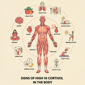 SINAIS de CORTISOL ALTO no corpo