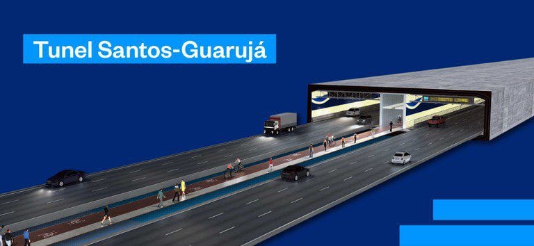 TÚNEL SANTOS-GUARUJÁ